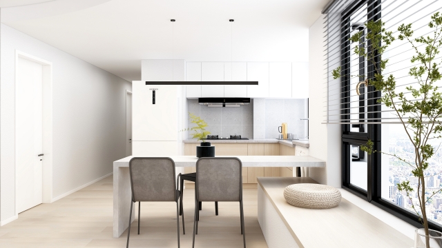 モダンテイストなダイニングルーム