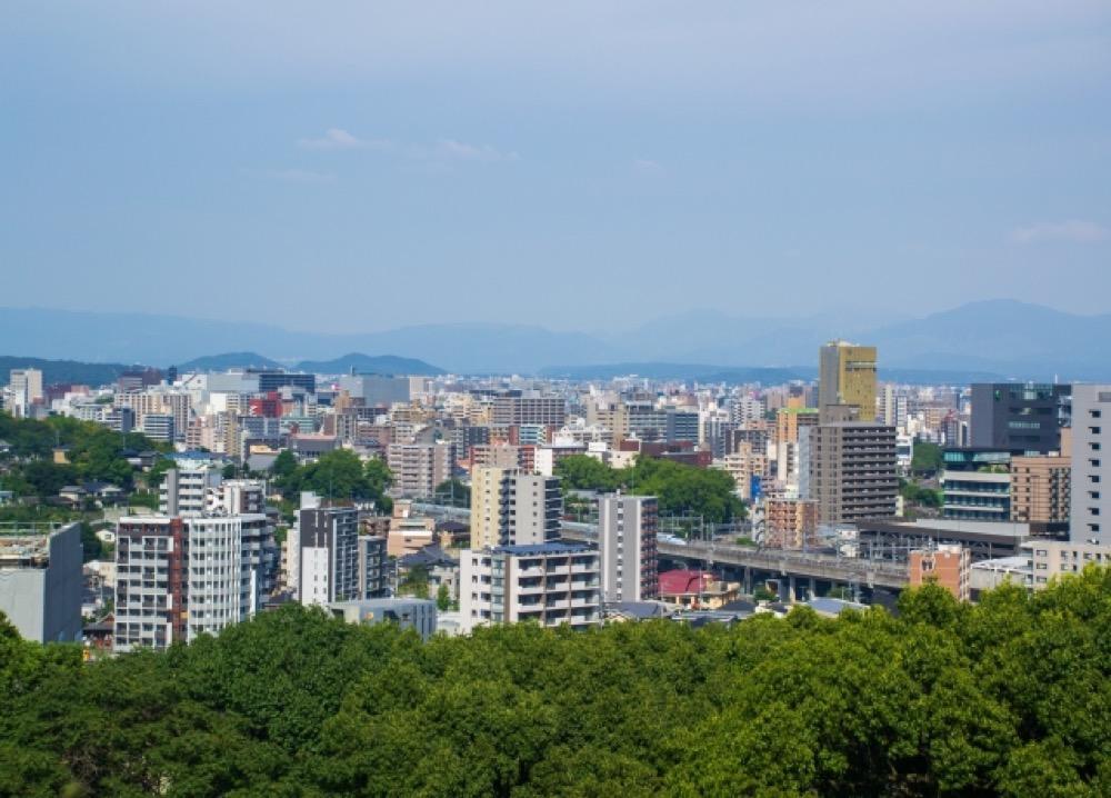 熊本県 街並み
